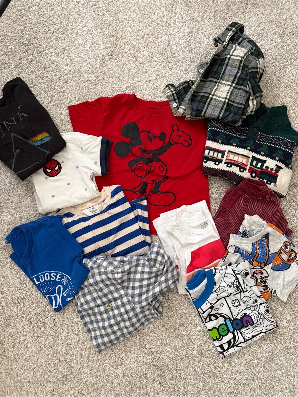 3/4T kids tops bundle